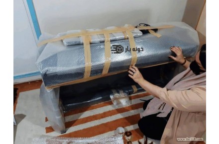 باربری اهواز با بسته بندی اثاثیه منزل،باربری خونه بار،حمل اثاث با ماشین مسقف با بیمه نامه رایگان  - 1