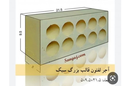 آجر لفتون پشت کاری - 1