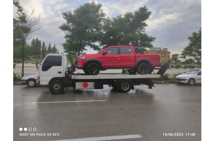 امداد خودرو خودروبر کفی حمل خودرو یدک کش استان اردبیل  - 5
