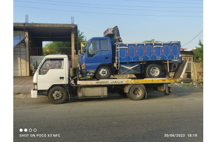 امداد خودرو خودروبر کفی حمل خودرو یدککش استان اردبیل☎️1893 - 2