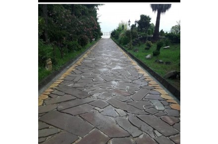 فروش سنگ لاشه سنگ مالون سنگ ورقه ی - 5