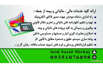 خدمات مالی و مالیاتی - تصویر شماره 2