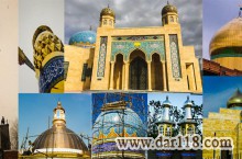 کاشیکاری |ساخت گنبد و گلدسته| ساخت مساجد| گنبد سازی و گلدسته سازی|معماری اسلامی* لطیفی*