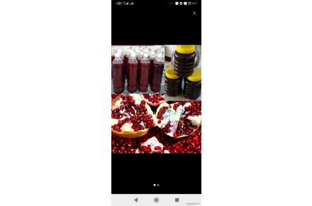 آب انار و عسل ۱۰۰درصد طبیعی  - 1
