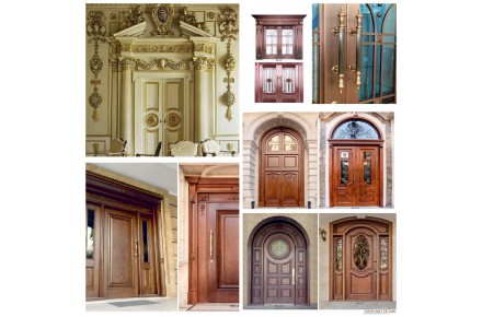 درب چوبی و کابینت