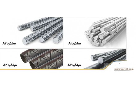 خرید و فروش انواع میلگرد های اجدار و ... با قیمت مناسب - 1