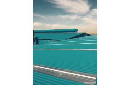پوشش سقف شیبدار-سوله-خرپا-تعمیرات (09121431941) - 2