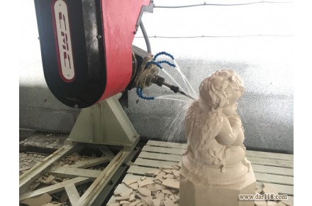 دستگاه CNC شش محور پنج محور حکاکی و پیکرتراشی سنگ مدل King330-BC - 2