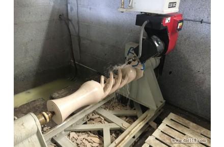 دستگاه CNC شش محور پنج محور حکاکی و پیکرتراشی سنگ مدل King330-BC - 3