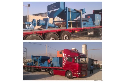 سرند آبگیری یا خشک کن(dewatering machine) - 3
