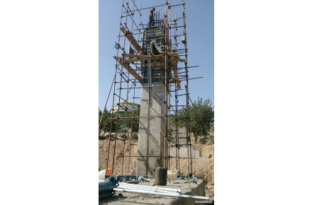 اجرای آرماتوربندی و قالب بندی دیواروسقف  - 2