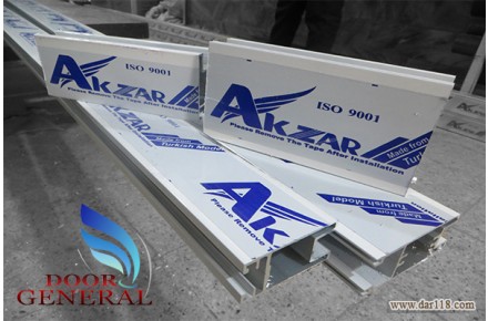 فریم درب اتوماتیک و شیشه ای - 2