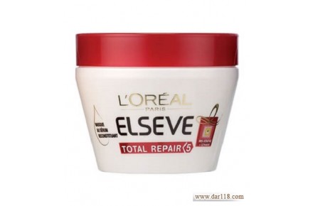 ماسک موی ترمیم کننده لورآل Elseve مدل Total Repair 5حجم ۳۰۰ میلی لیتر - 1