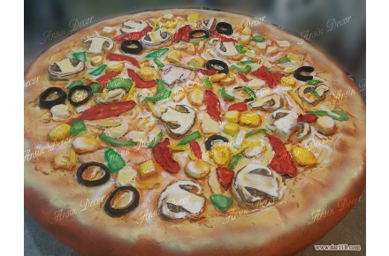 ماکت پیتزا رستوران ریواس - 2