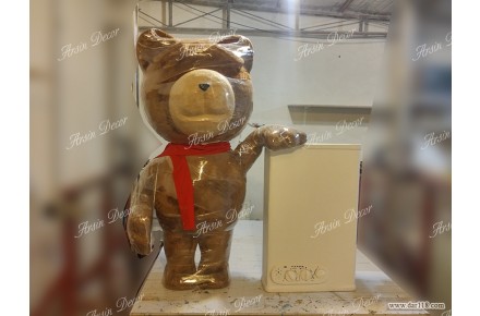 ماکت خرس و پکیج ایران رادیاتور - 1